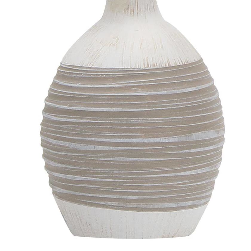 Ceramiczna lampka stołowa Ambon 41 78407 Candellux klasyczna beżowa