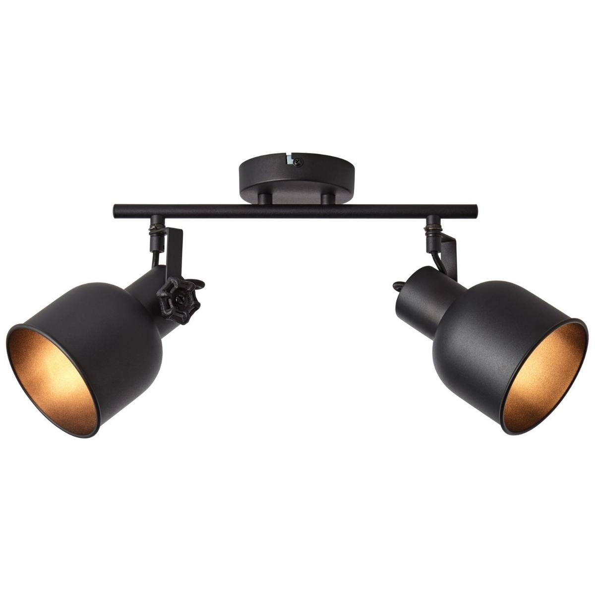 Sufitowa Lampa Rolet Brilliant Spoty Na Listwie Loft Czarna