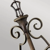 Potrójna lampa wisząca Cello HK-CELLO3 Hinkley metalowy brązowy