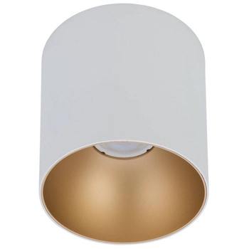 LAMPA sufitowa POINT TONE 8221 Nowodvorski metalowa OPRAWA downlight tuba spot biały złoty