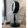 Stojąca lampka na biurko z lustrem Face 108788 Markslojd włącznik czarny