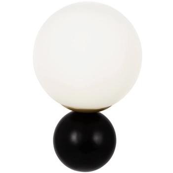Lampa ścienna kula Nostalgia MOD048WL-01G ball okrągła biała