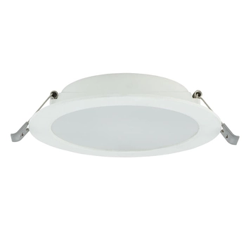 Okrągła lampa sufitowa Mykonos 10537 Nowodvorski LED 10W 3000K wpustowa biała