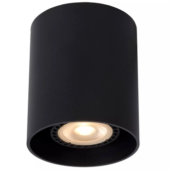 Minimalistyczna lampa sufitowa Bodi okrągły downlight czarny