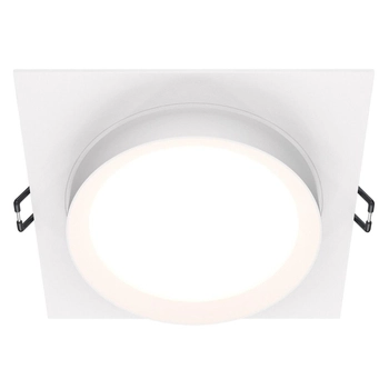 Wpust lampa sufitowa Hoop DL086-GX53-SQ-W okrągła biała