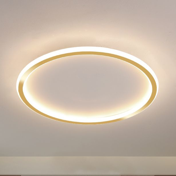 Sufitowa lampa MD1803-R50-Y-G Abigali plafon LED 36W 3000-5000K złoty ...