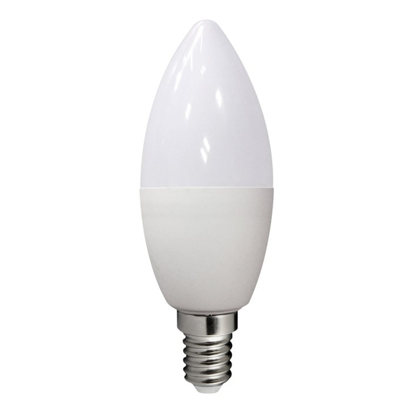 Świecznikowa żarówka RGB 311399 Polux B37 LED 4,5W E14 płomykowa 350lm 230V biała ciepła