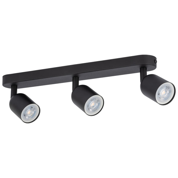 Lampa sufitowa potrójna Top 4417 TK Lighting reflektorowa metalowa czarna