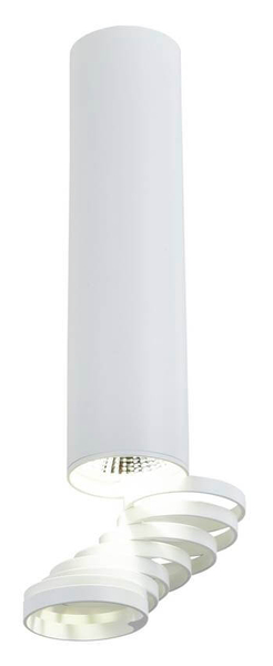 Lampa sufitowa regulowana 2282756 Candellux tuba biała
