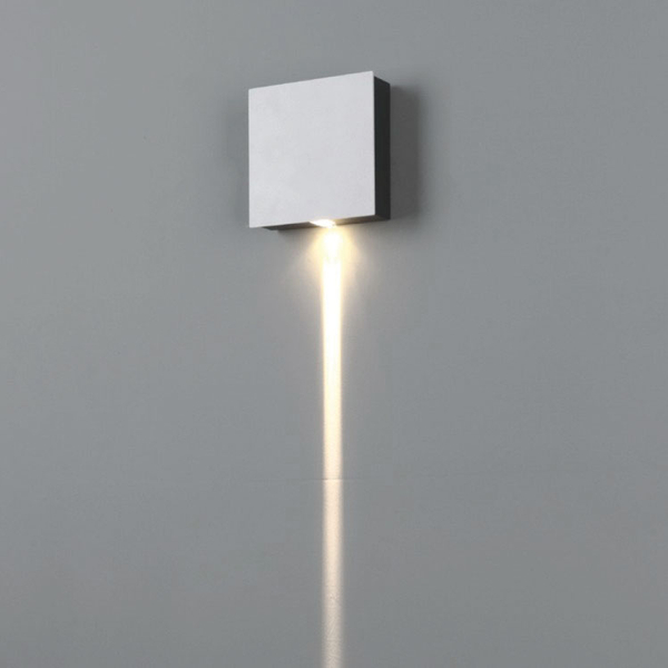 Lampa ścienna Mollis 616001202 Elkim LED 1W 4000K kostka biała