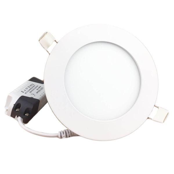 Podtynkowa lampa sufitowa CGPANPOD12 biały wpust LED 6W okrągły