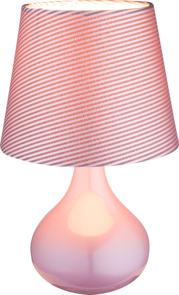 Stojąca lampa Freedom 21652 z ceramiki na komodę fioletowa
