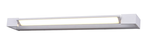 Biały kinkiet minimalistyczny Dali LED 36W do łazienki