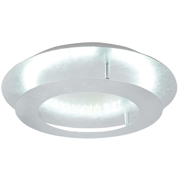 Plafon LAMPA sufitowa MERLE 98-66190 Candellux metalowa OPRAWA okrągła LED 24W 3000K art deco pierścień złoty