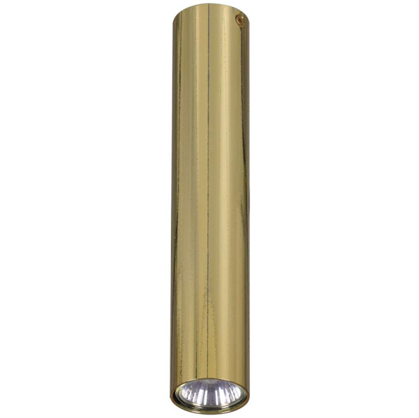 Downlighht LAMPA okrągła K-4828 Kaja sufitowa OPRAWA natynkowa tuba spot złoty