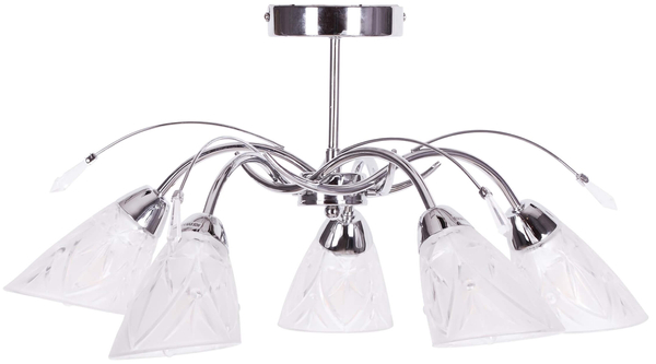 Lampa sufitowa kloszowa Taurus  K-JSL-72018/5C CHR chrom 