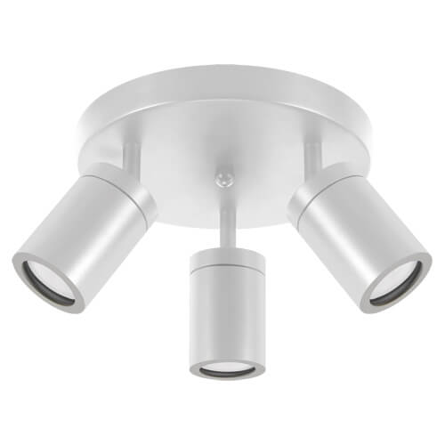 Okrągła lampa sufitowa Tenor 04074 biały plafon do przedpokoju
