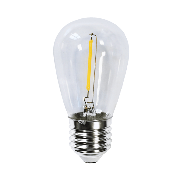 Żarówka filamentowa E27 LED 0,5W dekoracyjna 2700K biała ciepła