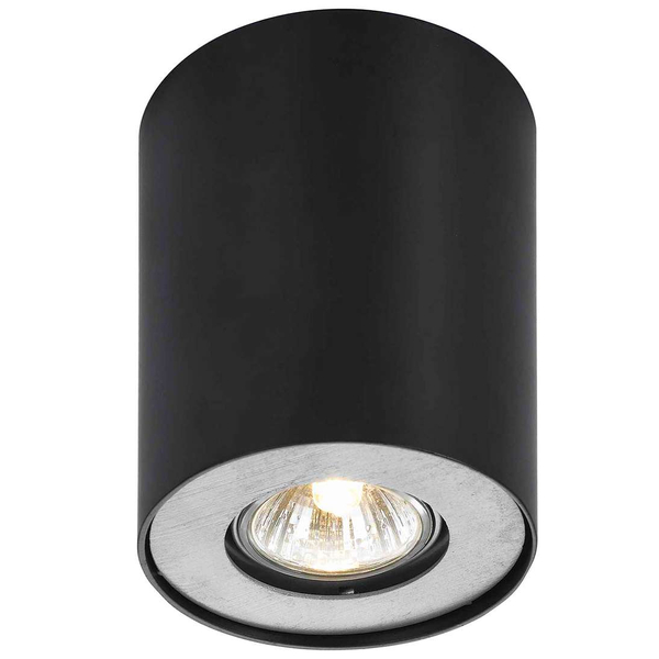 Sufitowa LAMPA spot SHANNON FH31431B-BL Italux natynkowa OPRAWA tuba downlight czarna