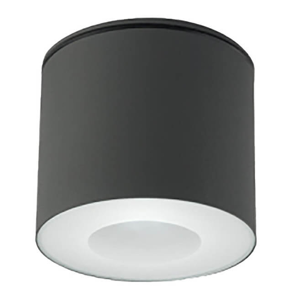 Zewnętrzna LAMPA sufitowa stropowa HEXA 9565 Nowodvorski ogrodowa OPRAWA tuba DOWNLIGHT outdoor IP44 grafitowa