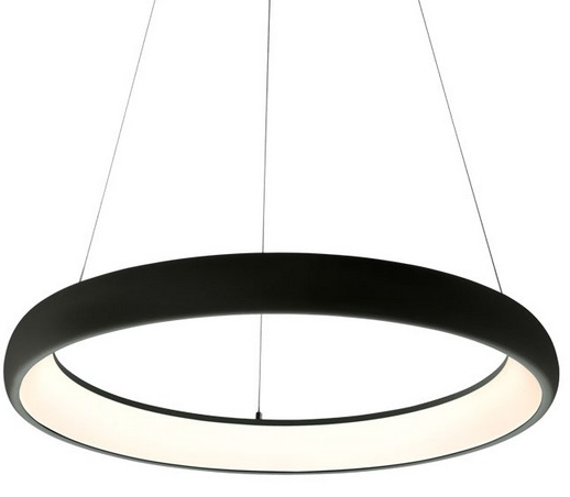 Lampa wisząca Antonio AZ5060 LED 32W pierścień ring czarny