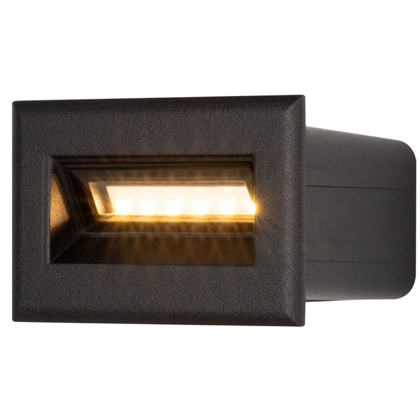 Oświetlenie schodowe Bosca O045SL-L3B3K IP65 LED 3W czarne
