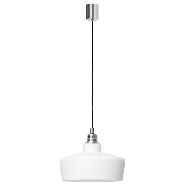 Loftowa lampa wisząca LONGIS 10877103 nad stół do jadalni biała