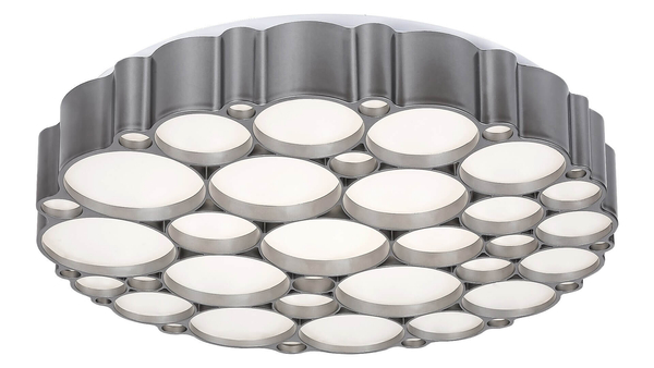 LAMPA sufitowa ANDELA 6039 Rabalux metalowa OPRAWA plafon LED 48W 4000K okrągły srebrny