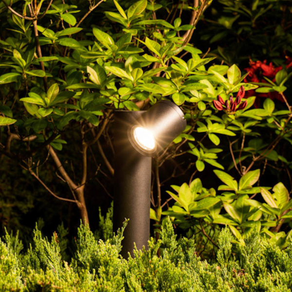 Ogrodowy słupek Tubings 8158 regulowana lampa zewnętrzna czarna