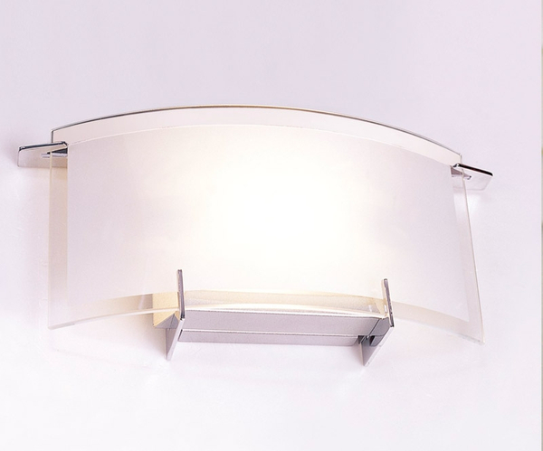 Plafon LAMPA łazienkowa MAGNA MB0167-1 Italux ścienna OPRAWA szklana półokrągła matowa biała