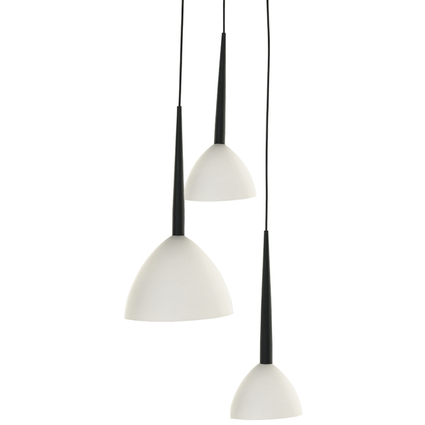Potrójna lampa wisząca Eliza AZ3333 Azzardo do salonu biała