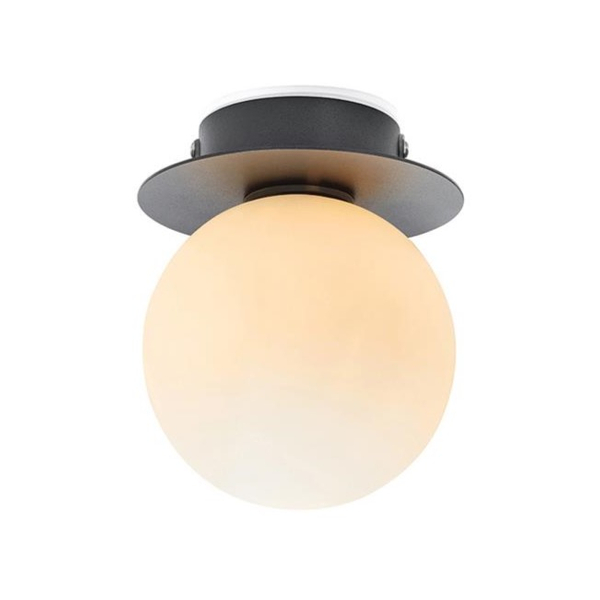 Plafon LAMPA sufitowa MINI 108344 Markslojd szklana OPRAWA kula ball IP44 biała czarna