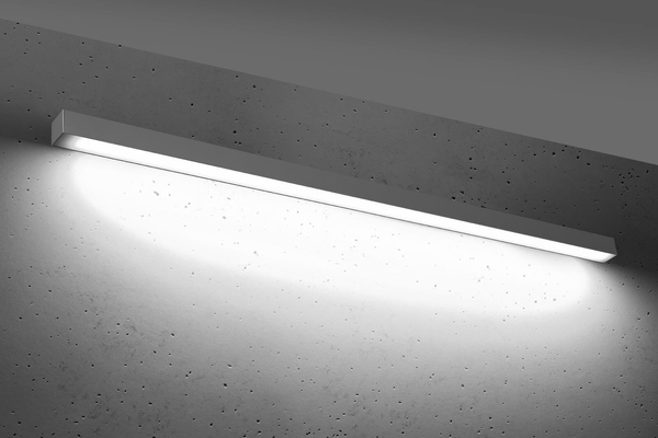 Kinkiet LAMPA ścienna PINNE SOL TH094 metalowa OPRAWA kinkiet LED 48W 4000K belka aluminium