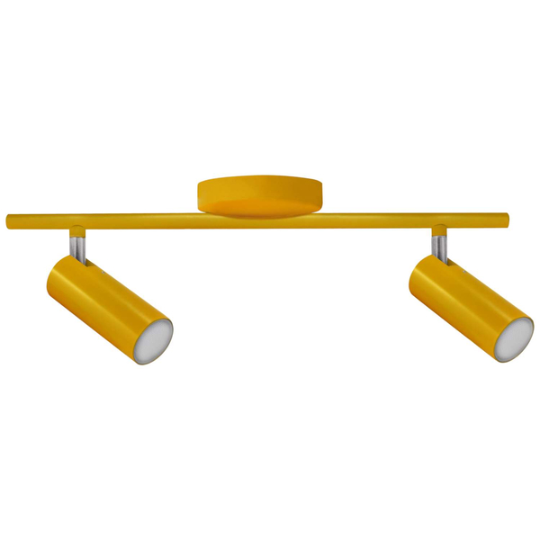 LAMPA sufitowa GAVI 311733 Polux metalowa OPRAWA regulowane tuby LED 9W 3000K reflektorki żółte