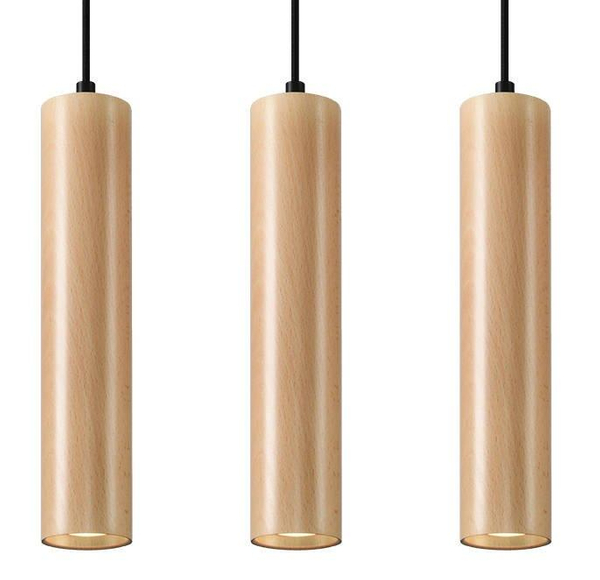 Wisząca LAMPA loftowa SL.0638 loftowa OPRAWA zwis tuby brązowe