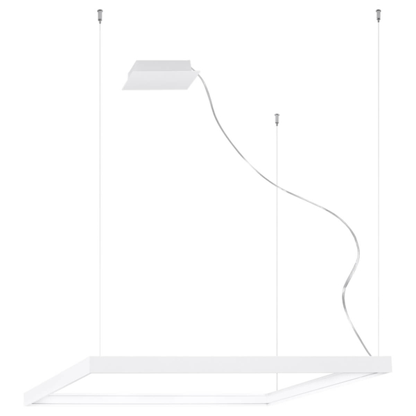 Ledowa lampa wisząca TH.147 minimalistyczna LED 50W do biura
