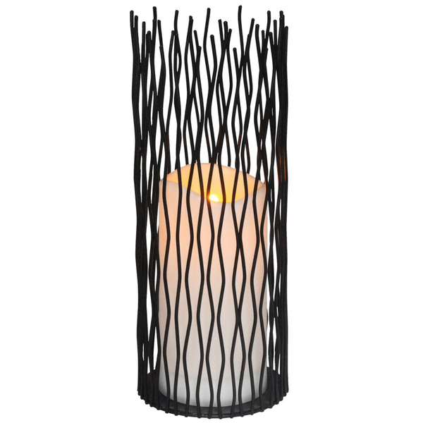 Zewnętrzna latarenka Nyborg XL 313294 candle na baterie czarna
