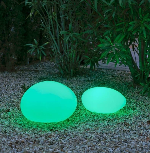 Lampa ogrodowa Petra LUMPT040SSNW solarna LED RGB biała1W 