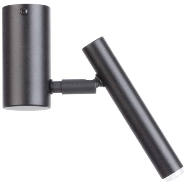 Plafon LAMPA natynkowa SOPEL 33159 Sigma regulowana OPRAWA metalowa tuba sufitowa czarna