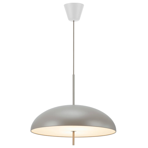 Wisząca lampa do salonu Versale 2220053009 Nordlux kopułowa beżowa