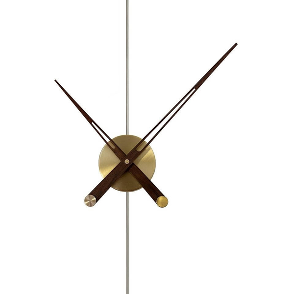 Ścienny zegar Doble Ring DW8211-60 metalowy mosiądz