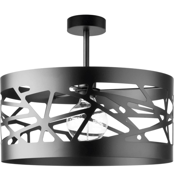 Sufitowa lampa nowoczesna Moduł Frez do holu czarna