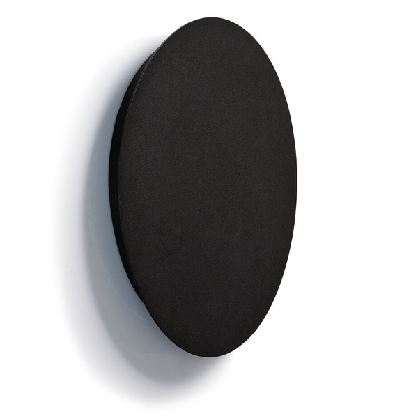 Czarny kinkiet minimalistyczny Ring 7636 LED 12W 3000K salonowy