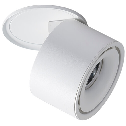 Podtynkowa lampa regulowana Costa sufitowa LED 12W biała