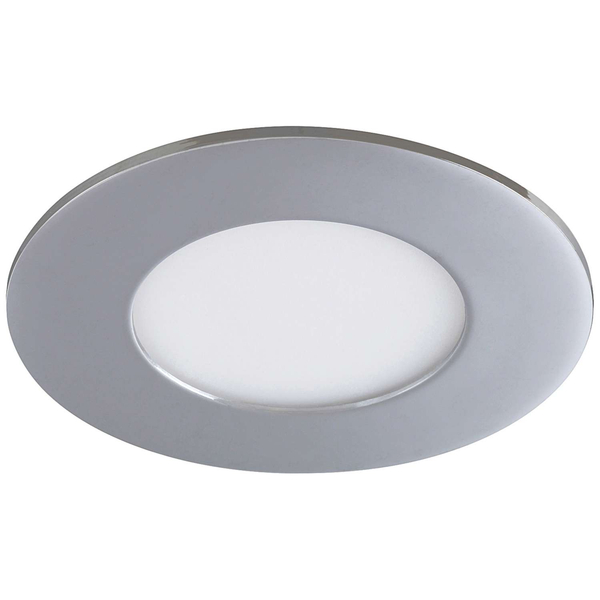 Wpust LAMPA sufitowa LOIS 5584 Rabalux okrągła OPRAWA łazienkowa LED 3W 4000K podtynkowa IP44 chrom