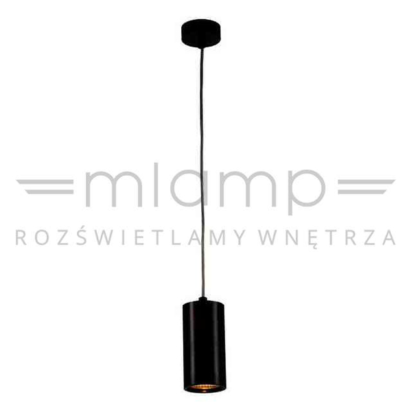 LAMPA wisząca Kika S 85 Orlicki Design metalowa OPRAWA zwis tuba czarna