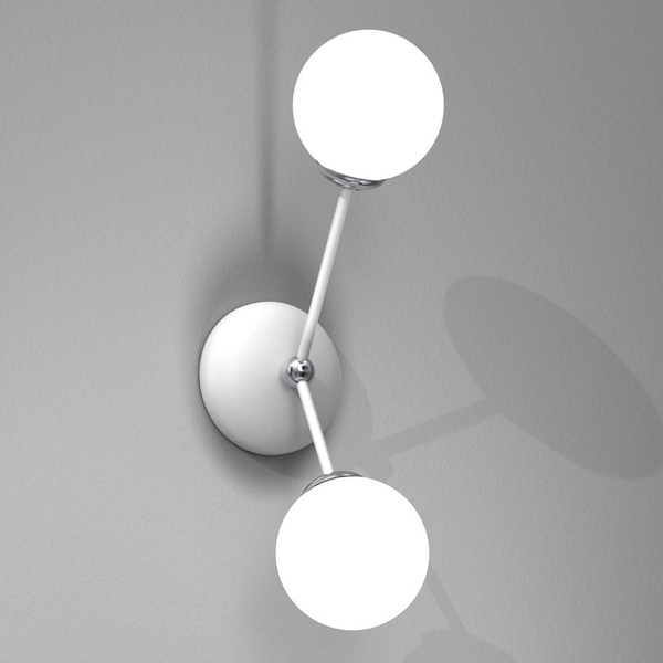 Biały kinkiet JOY MLP7530 Milagro loftowa lampa ścienna