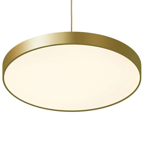 Wisząca LAMPA metalowa ORBITAL 5361-860RP-GD-3 Italux metalowa OPRAWA zwis LED 24W 3000K złoty