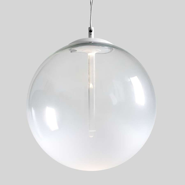 LAMPA wisząca Planet L Orlicki Design szklana OPRAWA zwis LED 7W 3000K kula ball przezroczysta