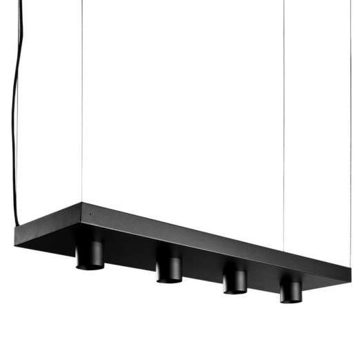 LAMPA wisząca PLANT 9381 Nowodvorski metalowa OPRAWA prostokątny zwis czarny